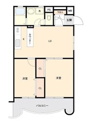 パールハイツ川越ＰＡＲＴ2の物件間取画像